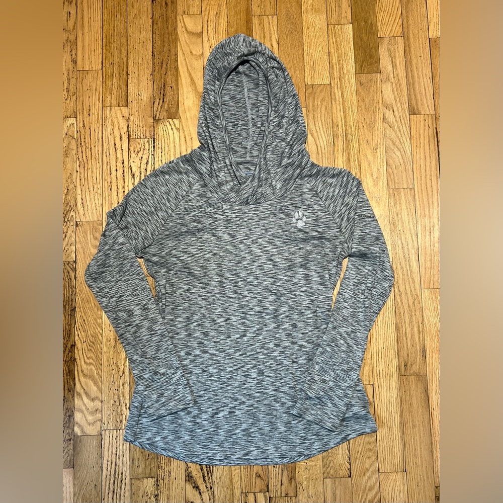 Women’s Columbia Hooded Long Sleeve
Gray Shirt Size Large